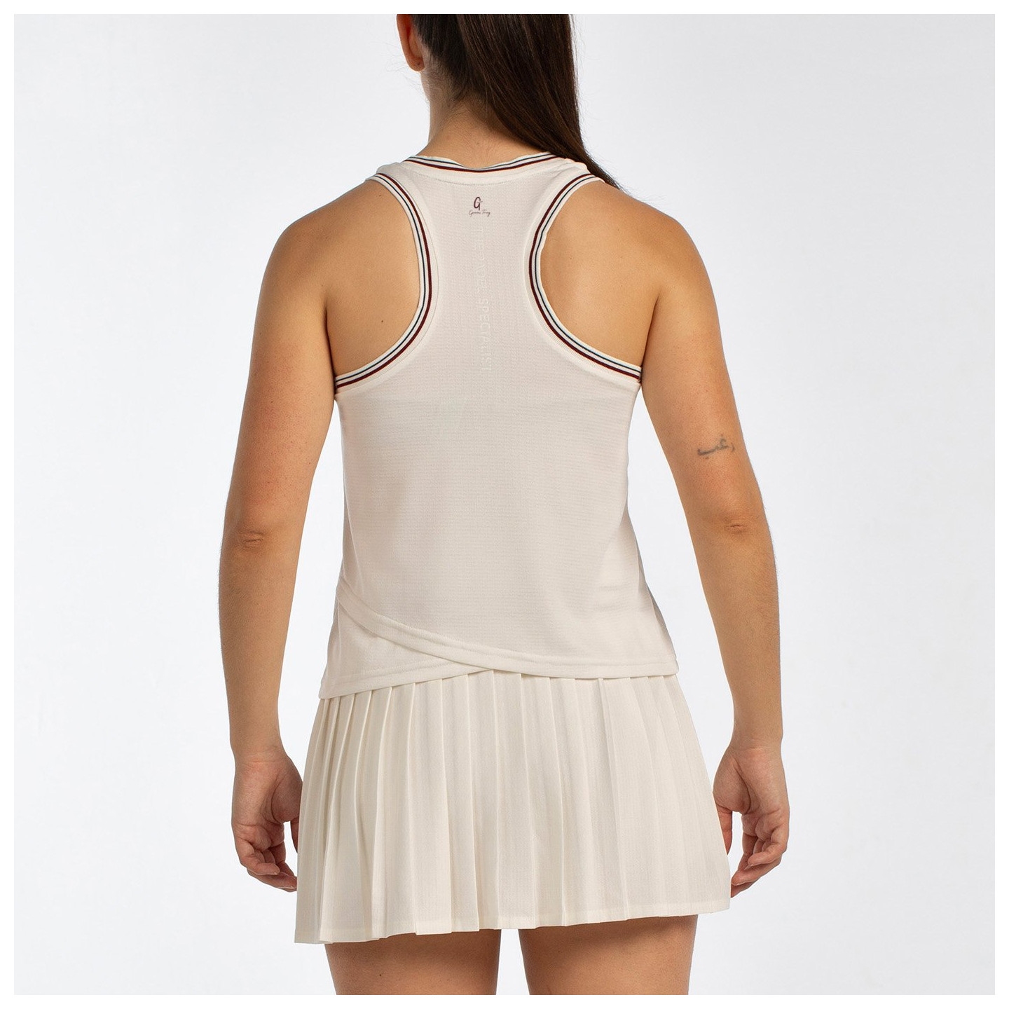 T-SHIRT BULLPADEL AZA ECRU