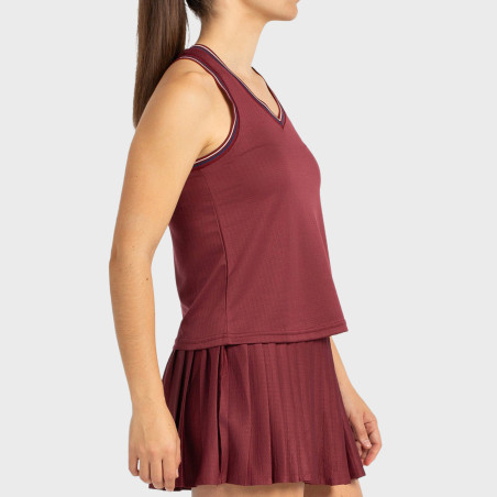 T-SHIRT BULLPADEL AZA BORDEAUX