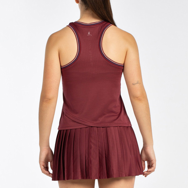 tienda de padel Madrid, tienda de padel online, tienda de padel españa, tienda de padel en linea, CAMISETA BULLPADEL AZA VINO BU