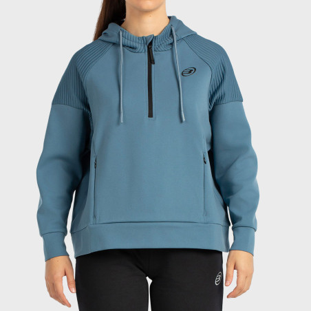 BULLPADEL BATEO GREENISH BLUE SWEATSHIRT