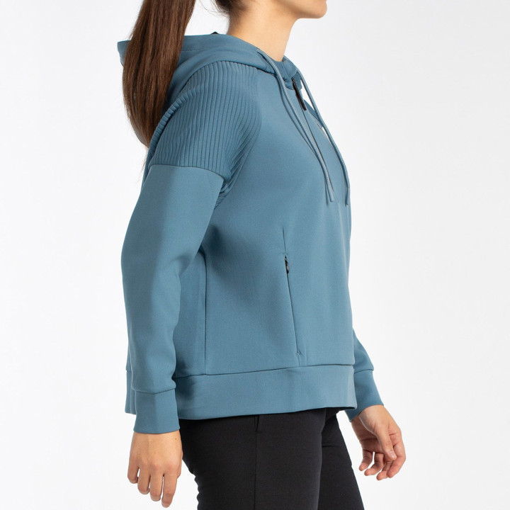 SWEAT-SHIRT BLEU VERT BULLPADEL BATEO