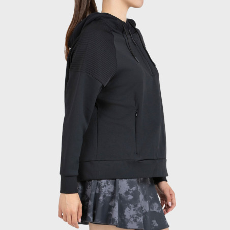 SWEAT-SHIRT BULLPADEL BATEO NOIR