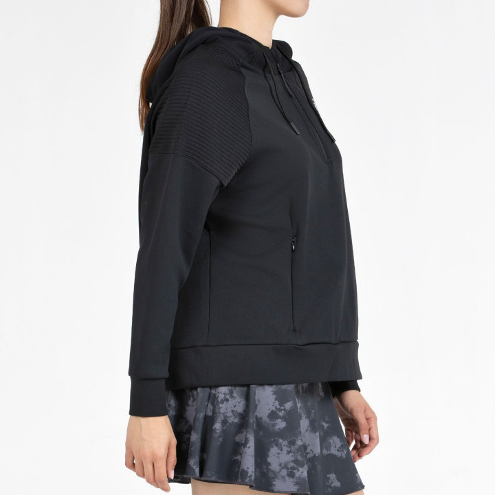 BULLPADEL BATEO BLACK SWEATSHIRT