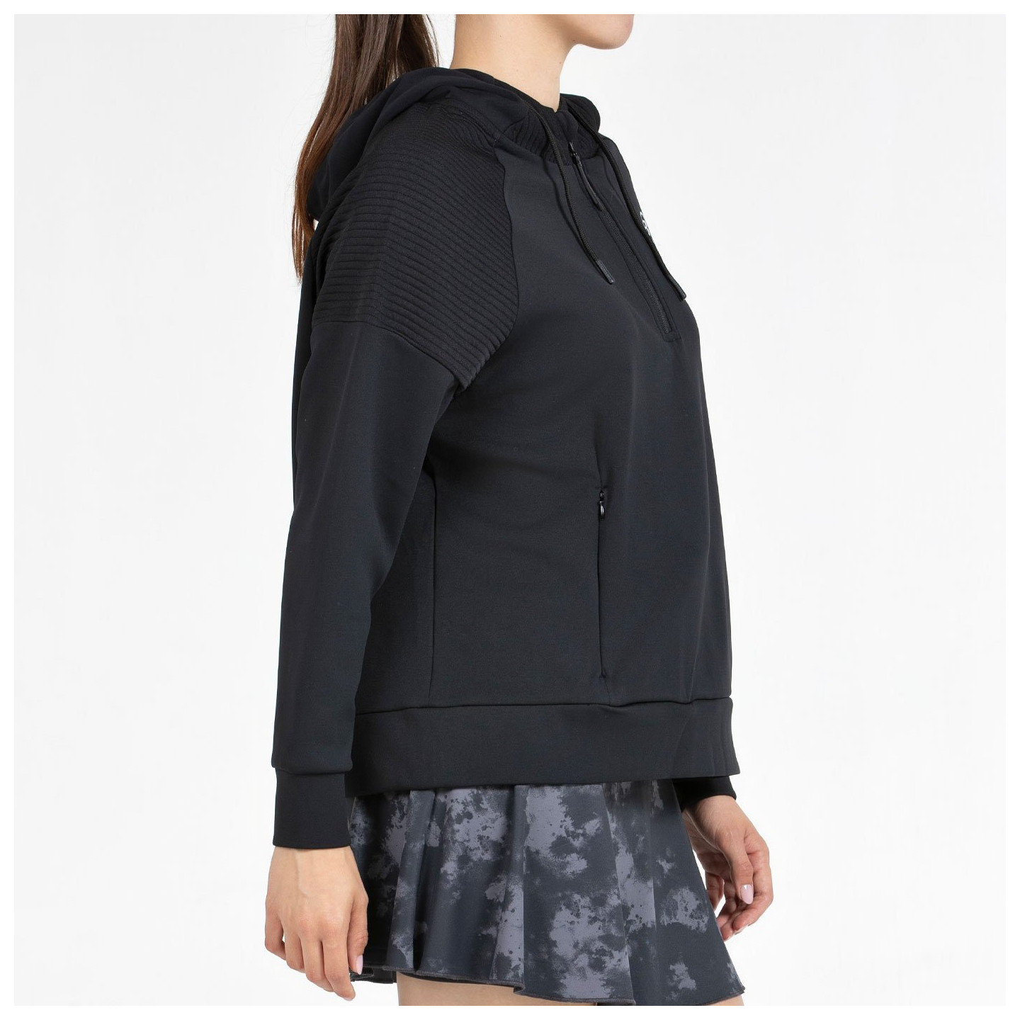 BULLPADEL BATEO BLACK SWEATSHIRT