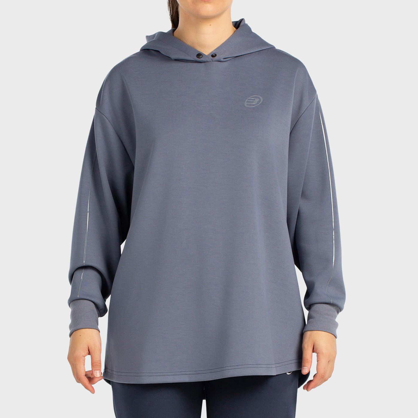 BULLPADEL BATIR WASHED BLUE SWEATSHIRT