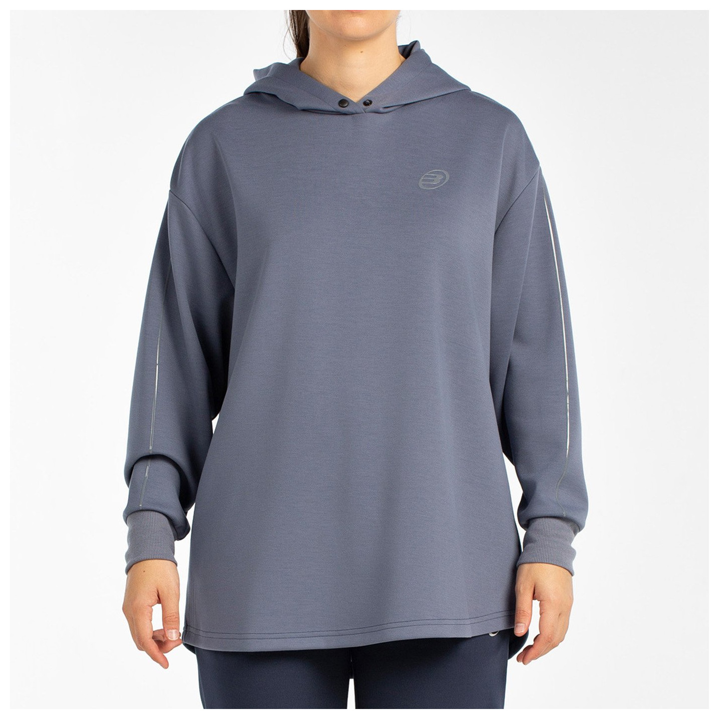 SWEAT-SHIRT BULLPADEL BATIR BLEU DÉLAVÉ