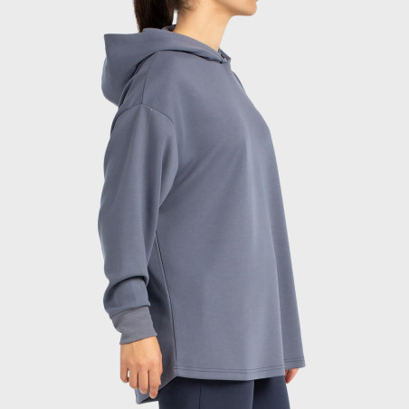 SWEAT-SHIRT BULLPADEL BATIR BLEU DÉLAVÉ