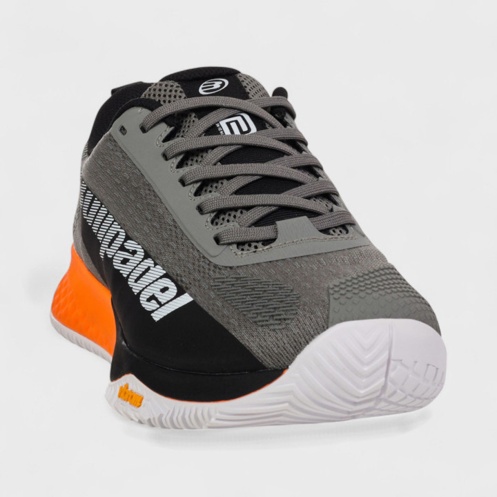 CHAUSSURES BULLPADEL X-PLO VIBRAM 25I GRIS FONCÉ