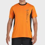 T-SHIRT BULLPADEL BECERRE ARANCIONE TESSUTO BICOLORE