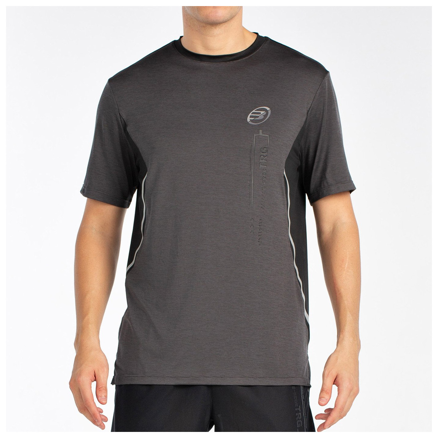 tienda de padel Madrid, tienda de padel online, tienda de padel españa, tienda de padel en linea, CAMISETA BULLPADEL BECERRE NEG