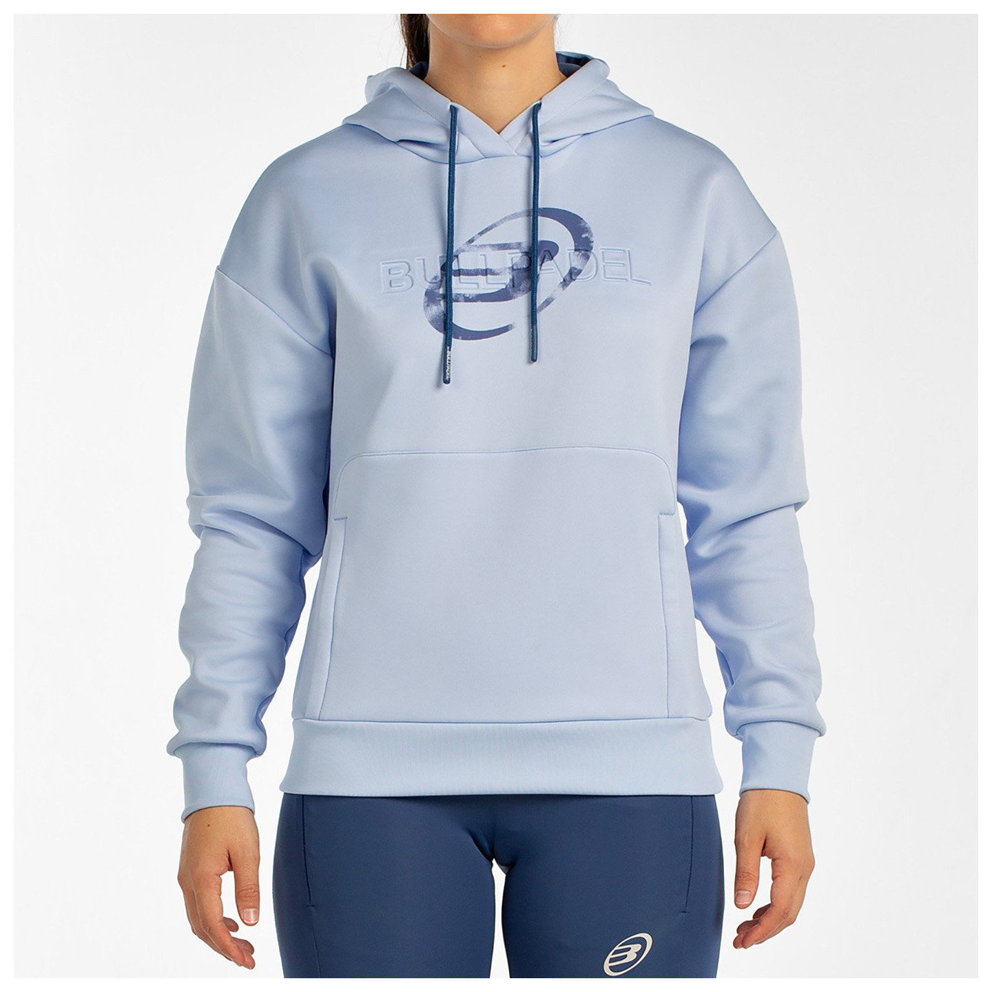 tienda de padel Madrid, tienda de padel online, tienda de padel españa, tienda de padel en linea, SUDADERA BULLPADEL BEFAS AZUL 
