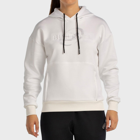SWEAT-SHIRT BULLPADEL BEFAS BLANC