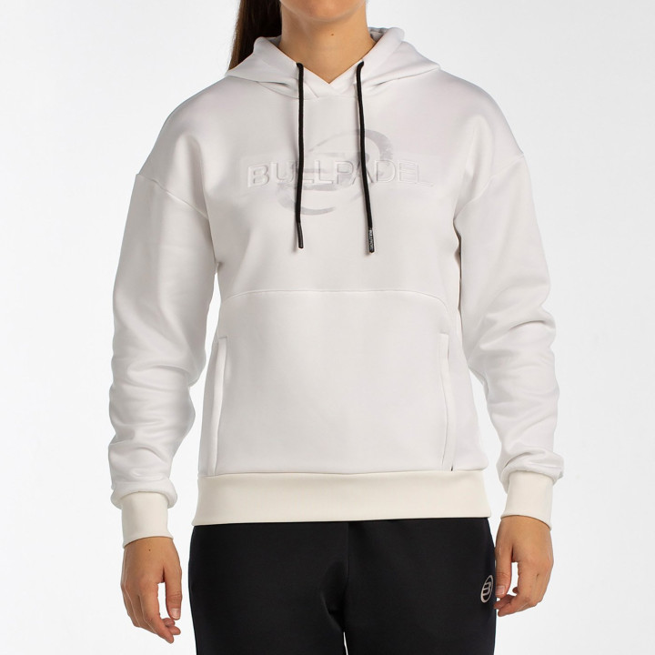 BULLPADEL BEFAS WHITE SWEATSHIRT