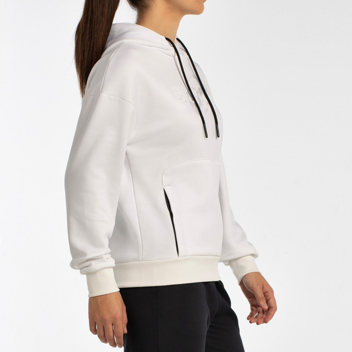 BULLPADEL BEFAS WHITE SWEATSHIRT