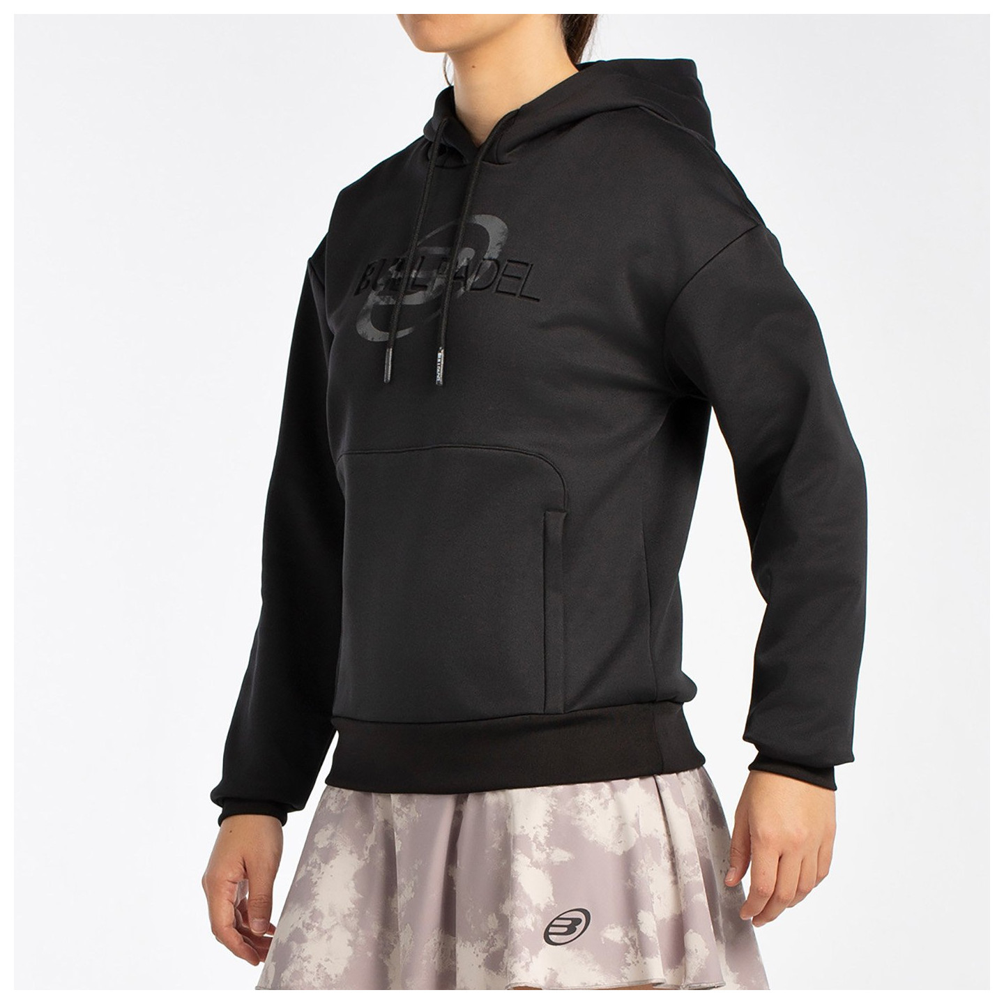 tienda de padel Madrid, tienda de padel online, tienda de padel españa, tienda de padel en linea, SUDADERA BULLPADEL BEFAS NEGRO