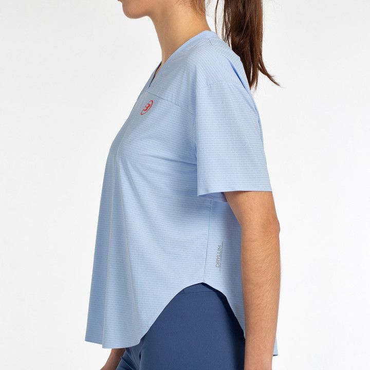 T-SHIRT BULLPADEL BELVIS BLEU CIEL