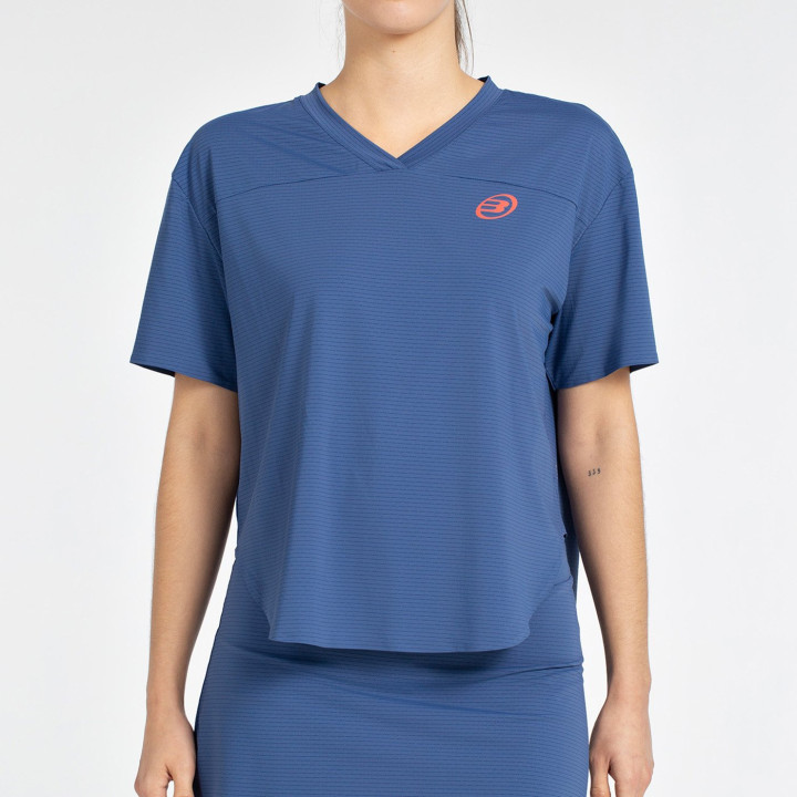 T-SHIRT BULLPADEL BELVIS BLUE SHADOW