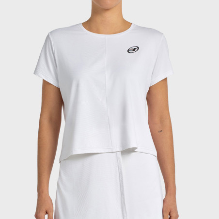 T-SHIRT BULLPADEL BILME BLANC