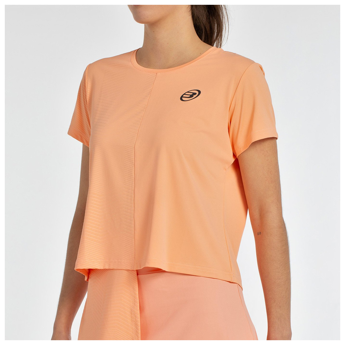 T-SHIRT BULLPADEL BILME ABRICOT