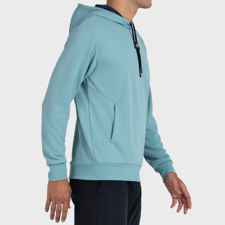 FELPA BULLPADEL BINEE VERDE AZZURRO