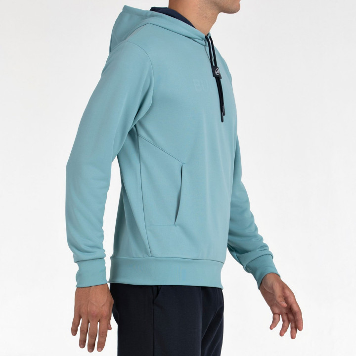 FELPA BULLPADEL BINEE VERDE AZZURRO