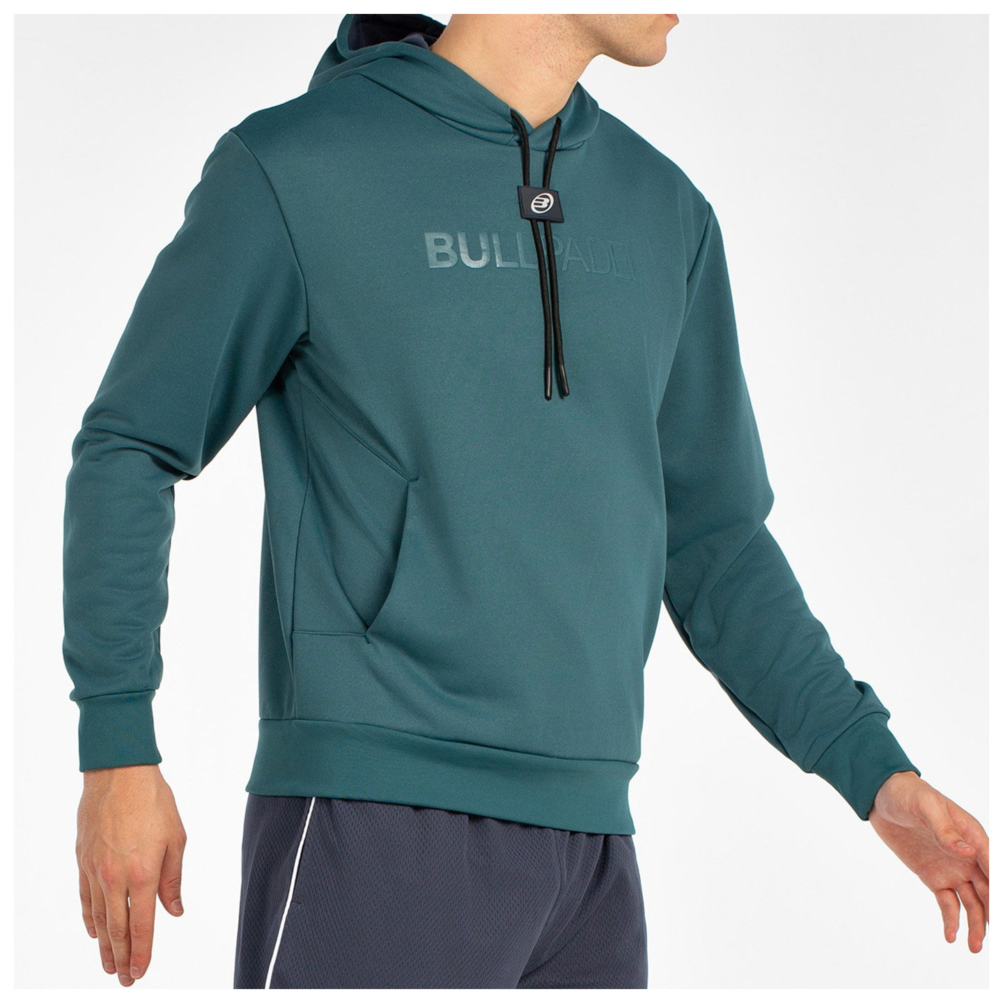 tienda de padel Madrid, tienda de padel online, tienda de padel españa, tienda de padel en linea, SUDADERA BULLPADEL BINEE VERDE