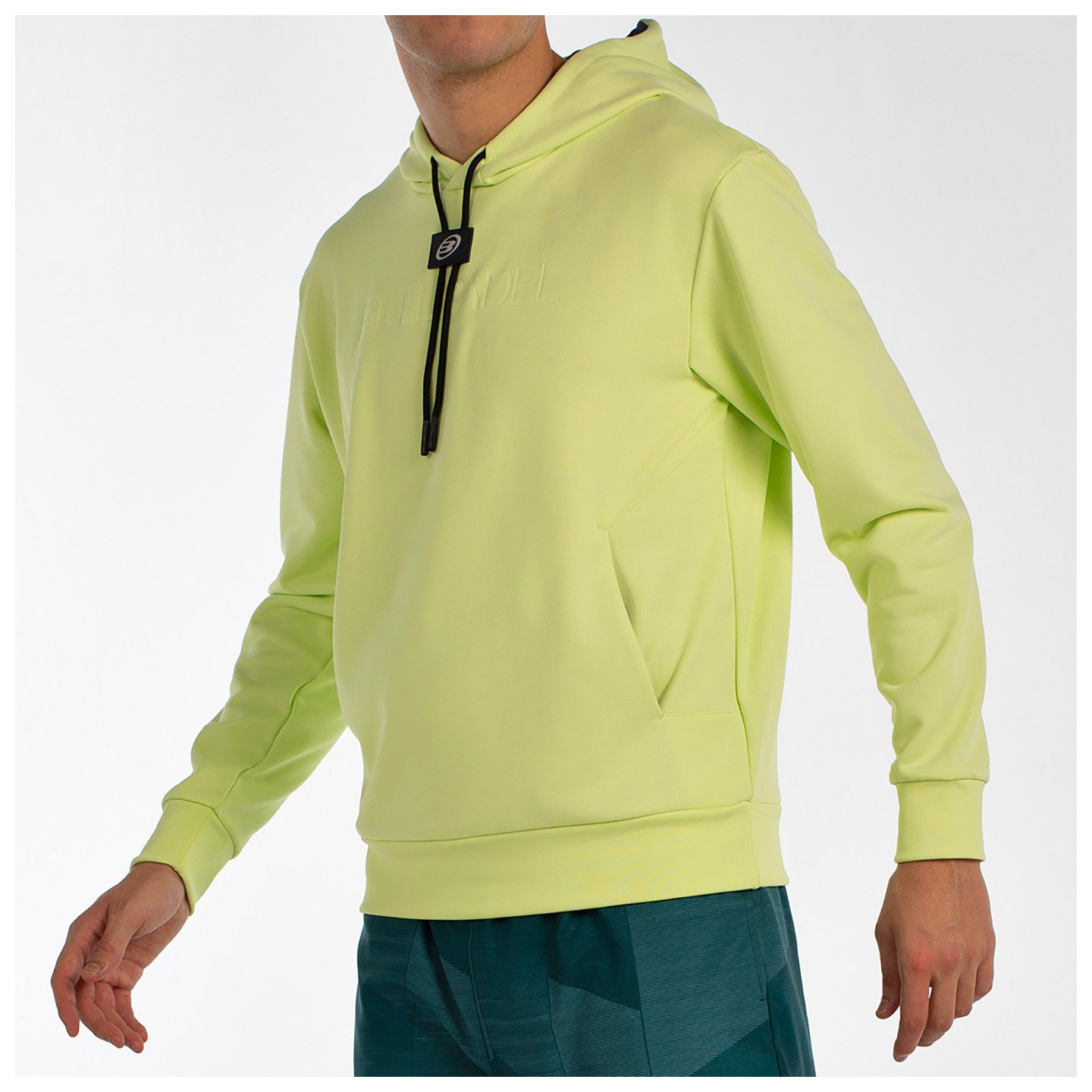 tienda de padel Madrid, tienda de padel online, tienda de padel españa, tienda de padel en linea, SUDADERA BULLPADEL BINEE LIMON