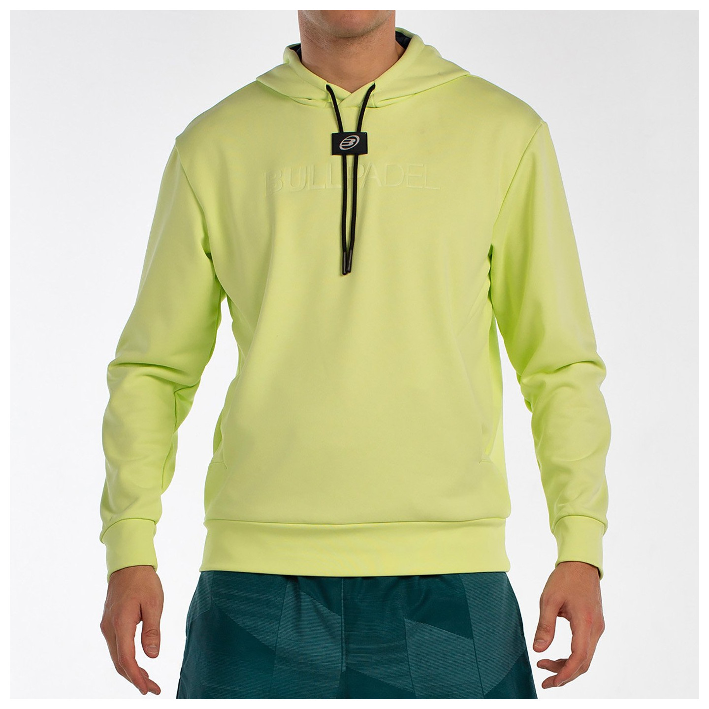 tienda de padel Madrid, tienda de padel online, tienda de padel españa, tienda de padel en linea, SUDADERA BULLPADEL BINEE LIMON