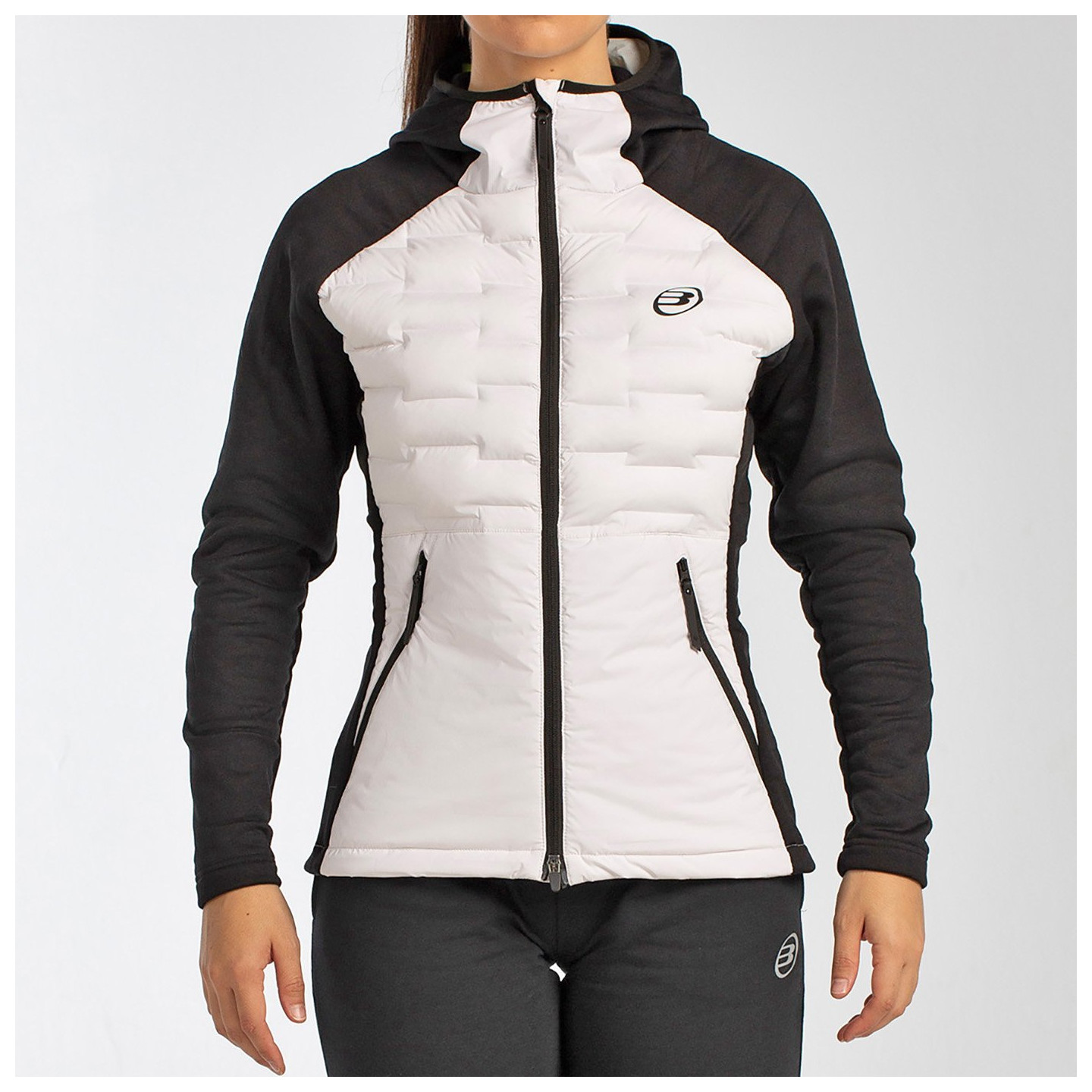 tienda de padel Madrid, tienda de padel online, tienda de padel españa, tienda de padel en linea, ANORAK BULLPADEL BORACI BLANCO