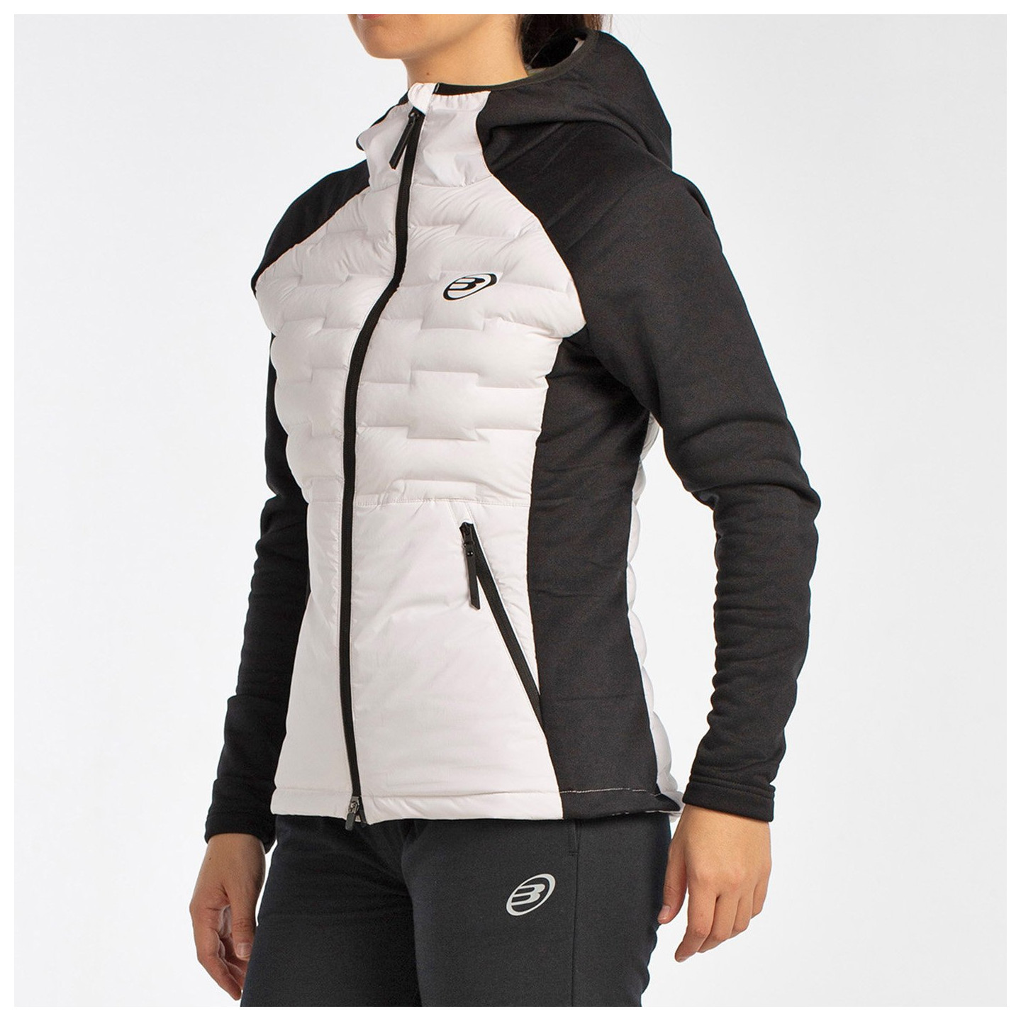 tienda de padel Madrid, tienda de padel online, tienda de padel españa, tienda de padel en linea, ANORAK BULLPADEL BORACI BLANCO