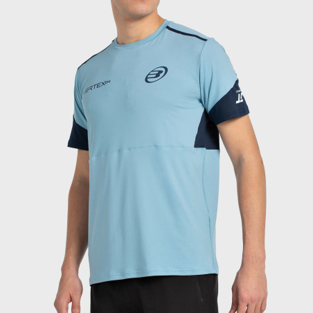T-SHIRT BULLPADEL TELLO 25I VERDE AZZURRO