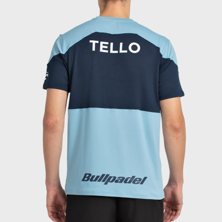 T-SHIRT BULLPADEL TELLO 25I BLEU VERT