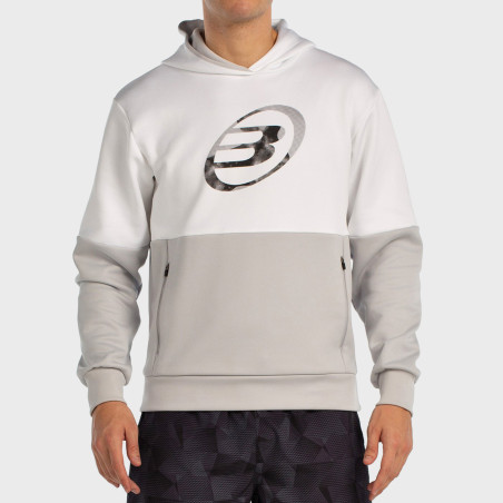 tienda de padel Madrid, tienda de padel online, tienda de padel españa, tienda de padel en linea, SUDADERA BULLPADEL BOYAL BLANC