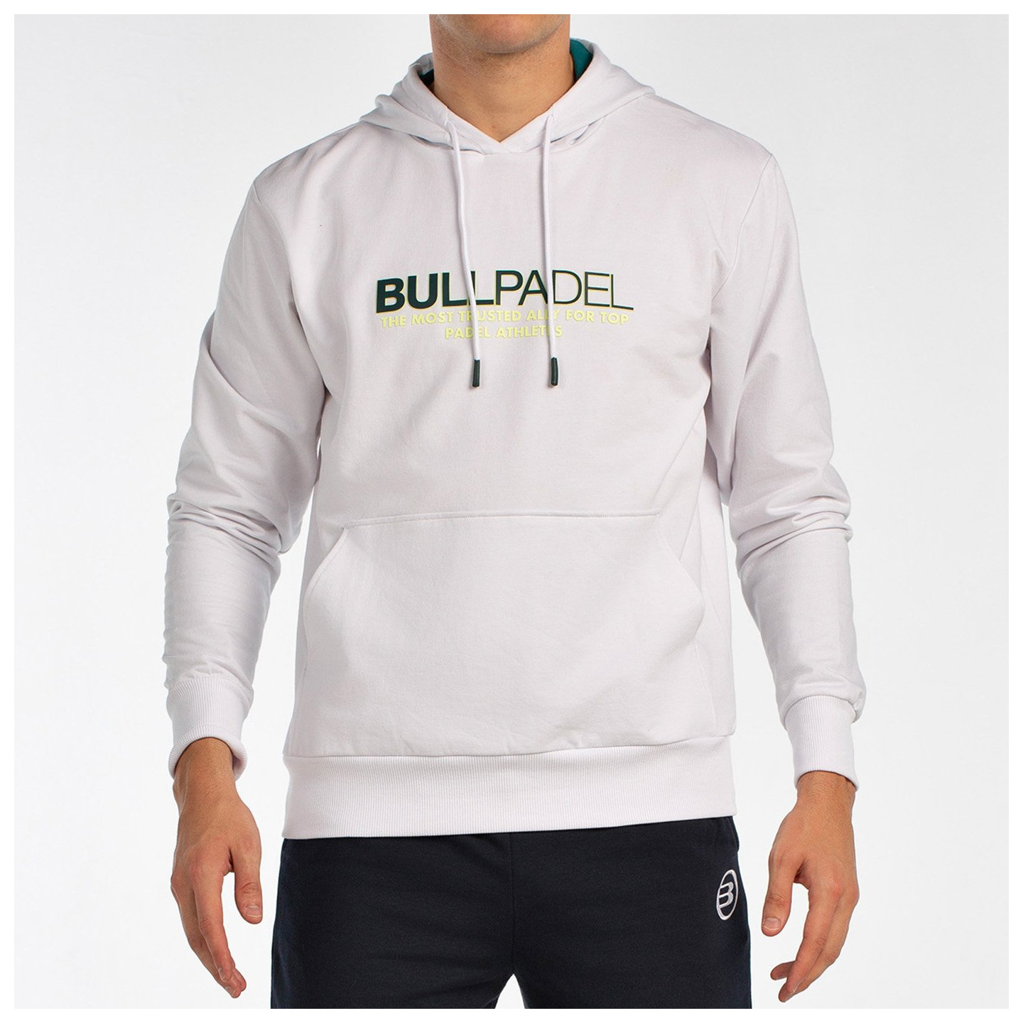 BULLPADEL BOYEN WHITE SWEATSHIRT