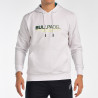 SUDADERA BULLPADEL BOYEN BLANCO