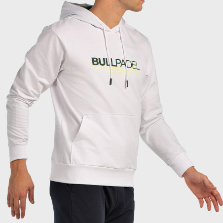 SWEAT-SHIRT BULLPADEL BOYEN BLANC
