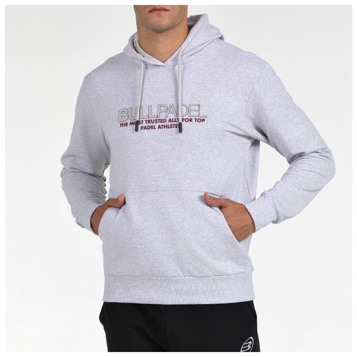 BULLPADEL BOYEN LIGHT GREY VIGORE SWEATSHIRT