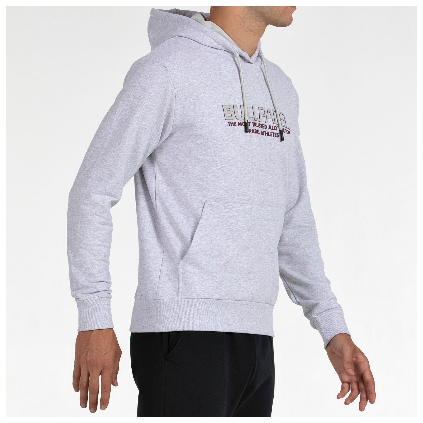 BULLPADEL BOYEN LIGHT GREY VIGORE SWEATSHIRT