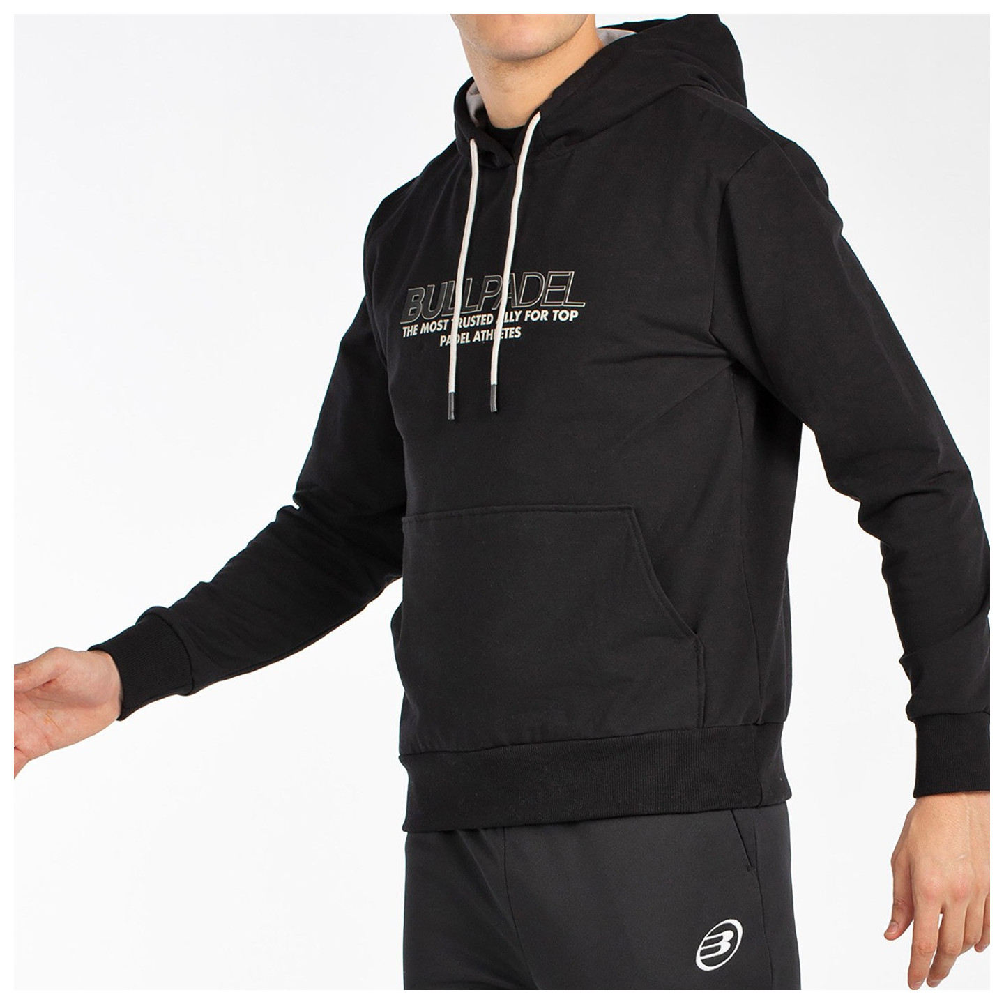 SWEAT-SHIRT BULLPADEL BOYEN NOIR