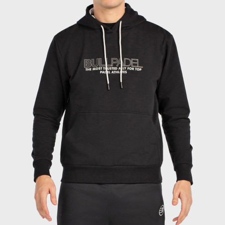 BULLPADEL BOYEN BLACK SWEATSHIRT