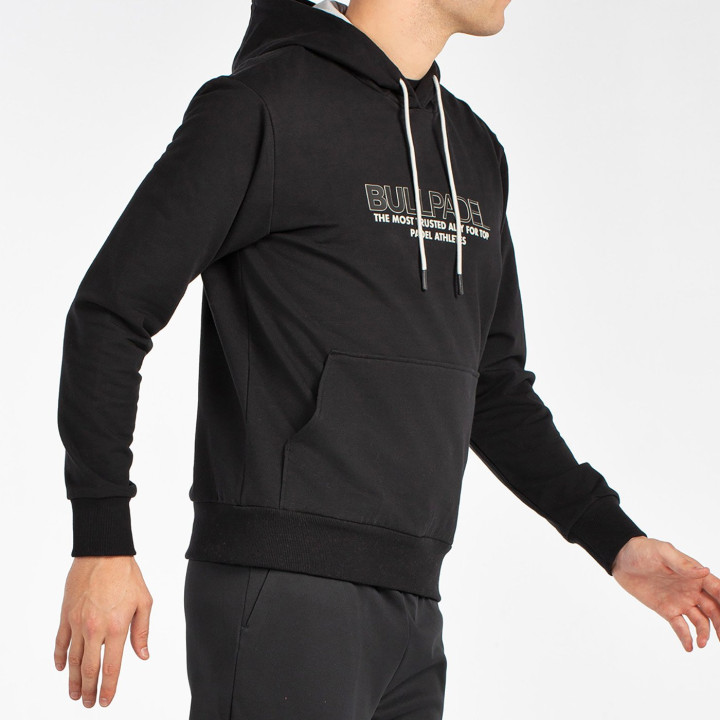 BULLPADEL BOYEN BLACK SWEATSHIRT