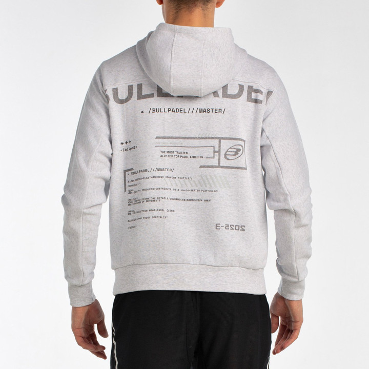 SWEAT-SHIRT BULLPADEL BREAS GRIS CLAIR VIGORE