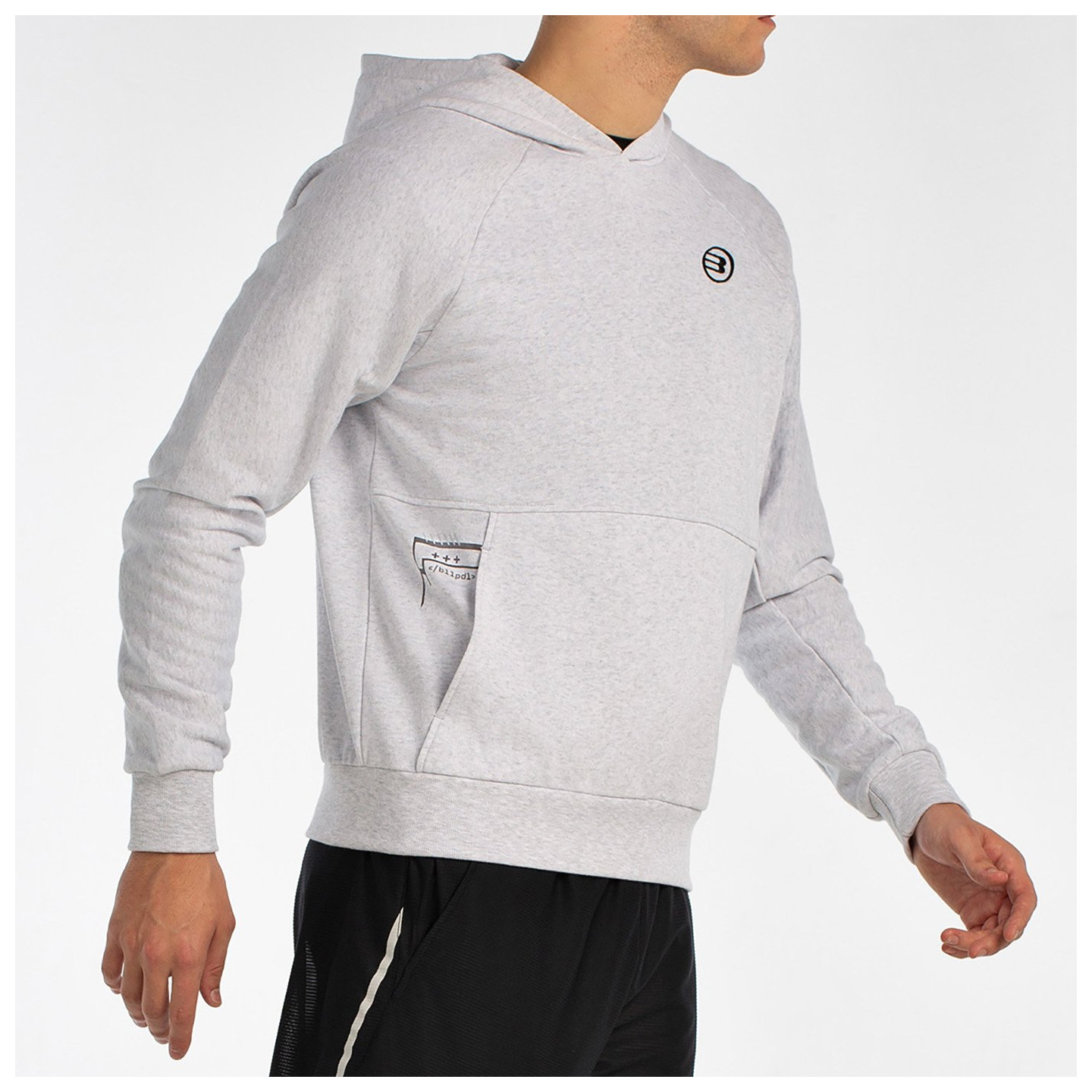 BULLPADEL BREAS LIGHT GREY VIGORE SWEATSHIRT