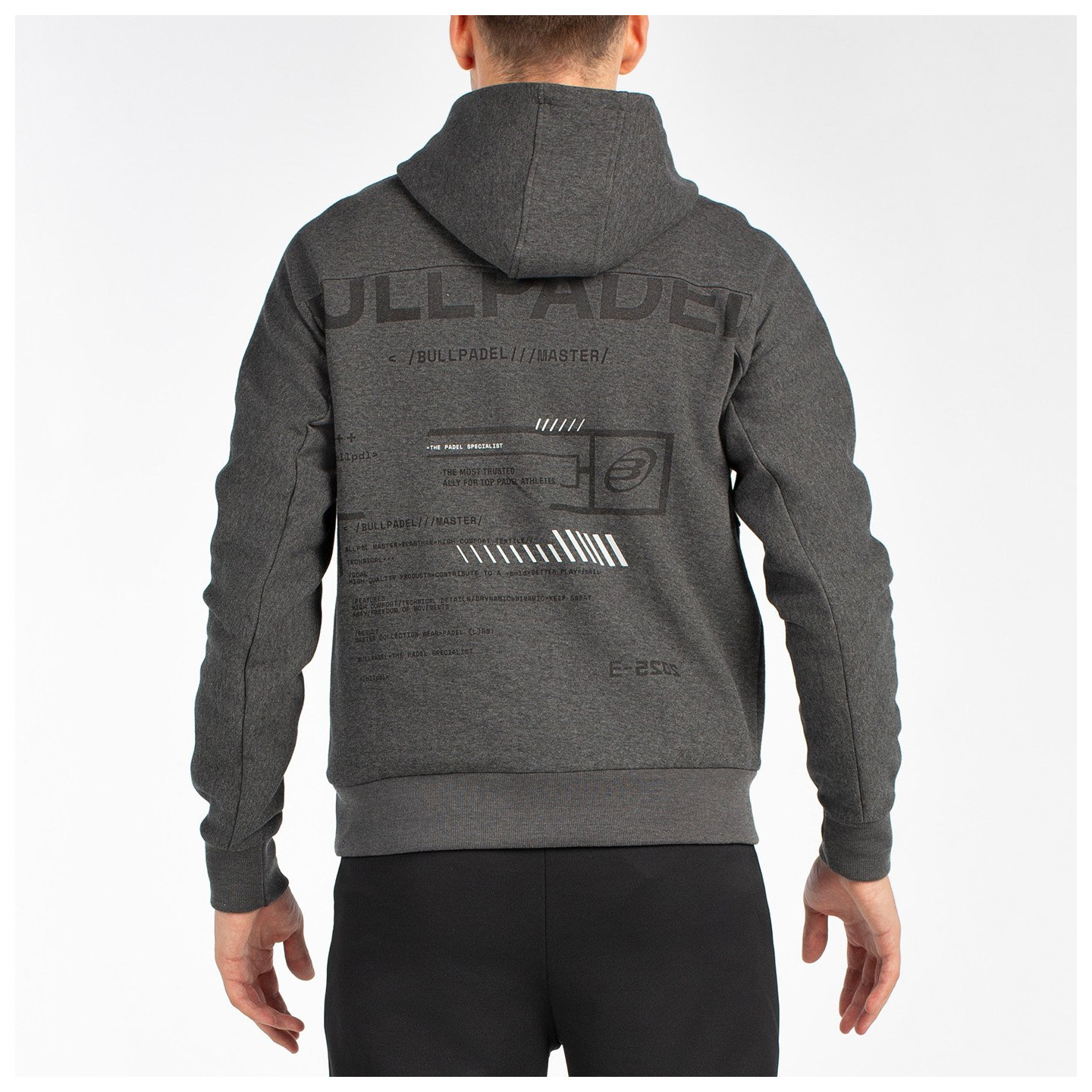 BULLPADEL BREAS BLACK VIGORE SWEATSHIRT