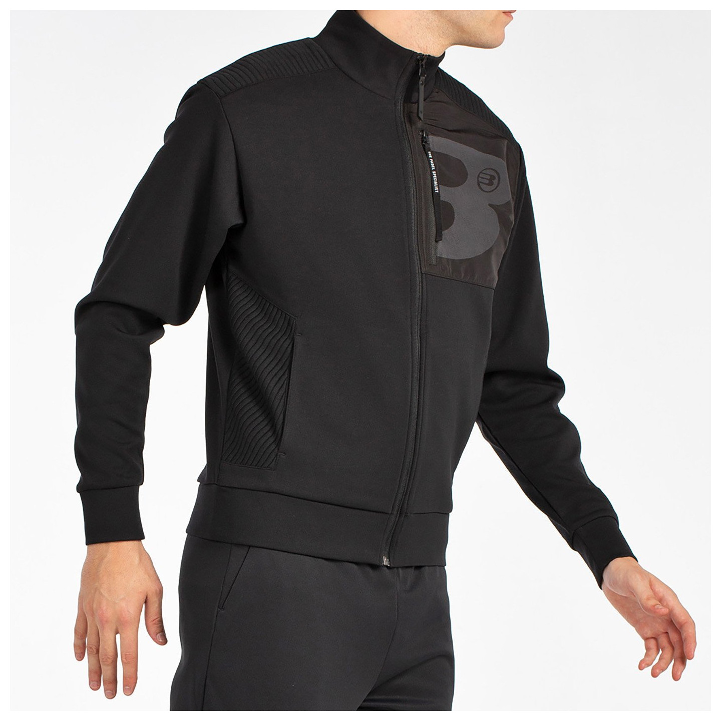 BULLPADEL BREEN BLACK SWEATSHIRT