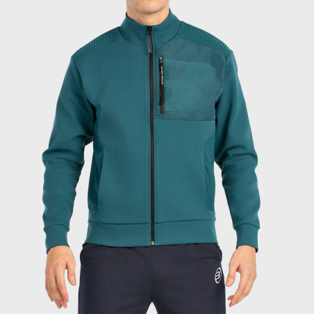 tienda de padel Madrid, tienda de padel online, tienda de padel españa, tienda de padel en linea, SUDADERA BULLPADEL BREEN VERDE