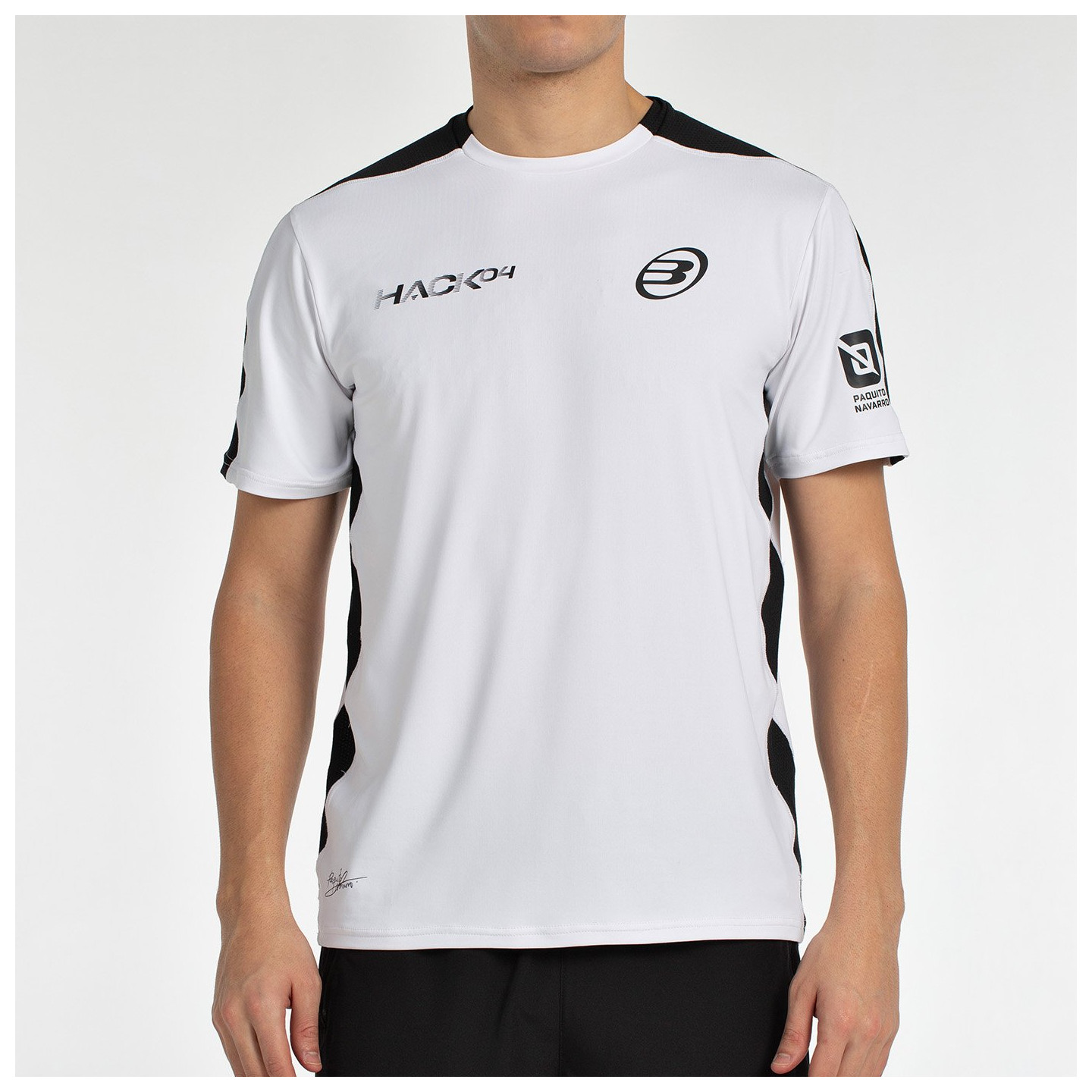 T-SHIRT BULLPADEL PAQUITO 25I BIANCO