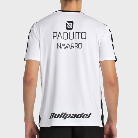 T-SHIRT BULLPADEL PAQUITO 25I WHITE