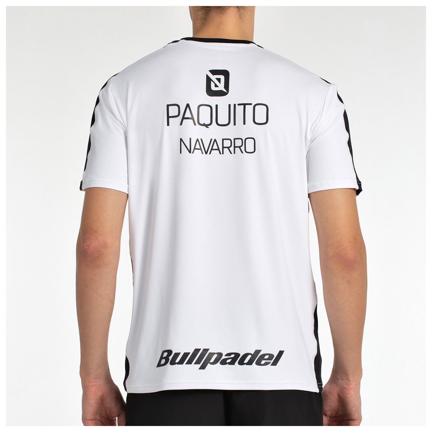 T-SHIRT BULLPADEL PAQUITO 25I BLANC