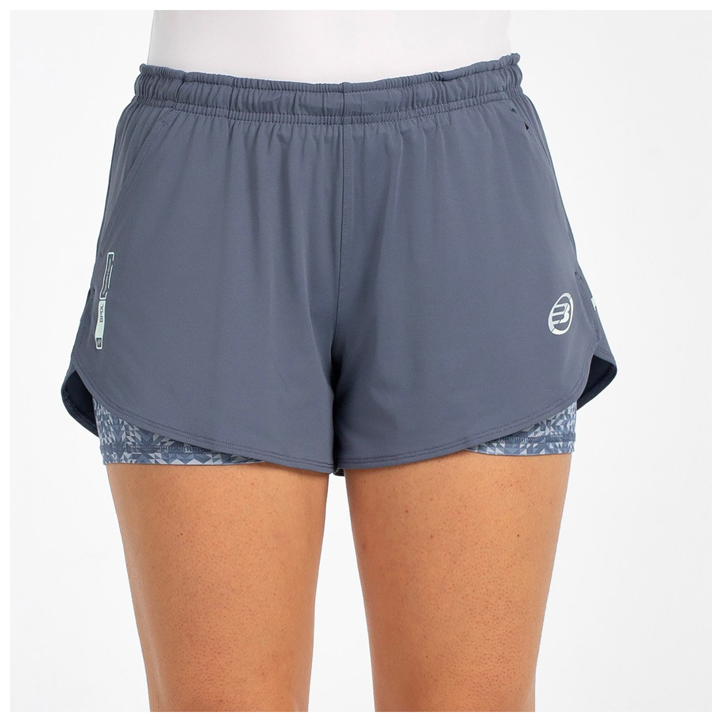 SHORTS BULLPADEL OZONO WASHED BLUE